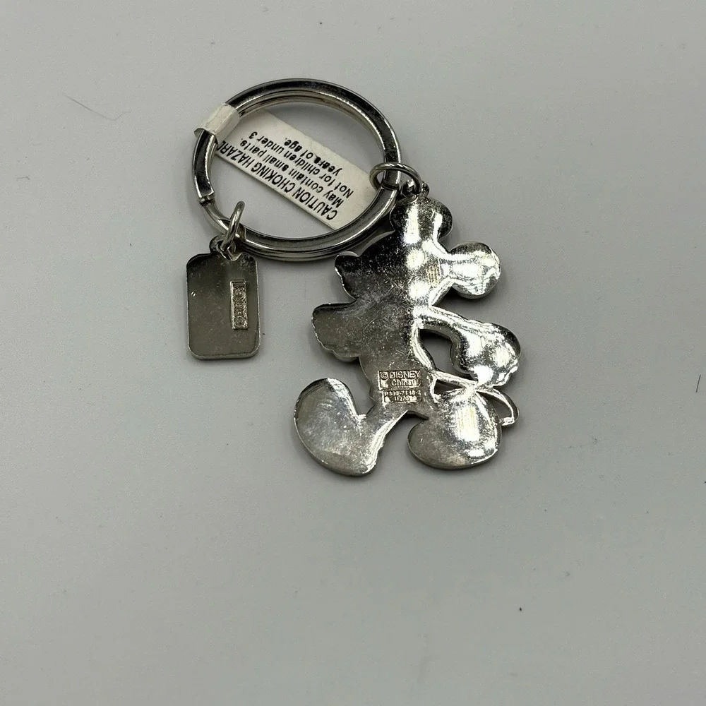 Mickey Mouse Key Chain Vintage Walk Disney‎ Metal New